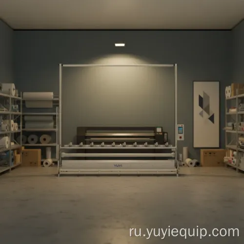 Автоматический станок для резки подъемника штор Yuyi, 1,2 кВт, с управлением от ПЛК – эффективный размер 3,2 м, 220 В, настраиваемый, гарантия 1 год